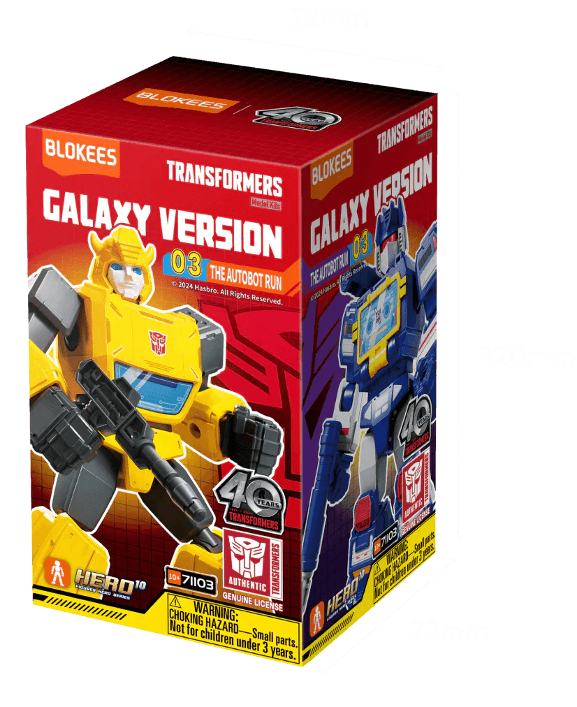 Blokees Transformers Galaxy Defender Building Kit