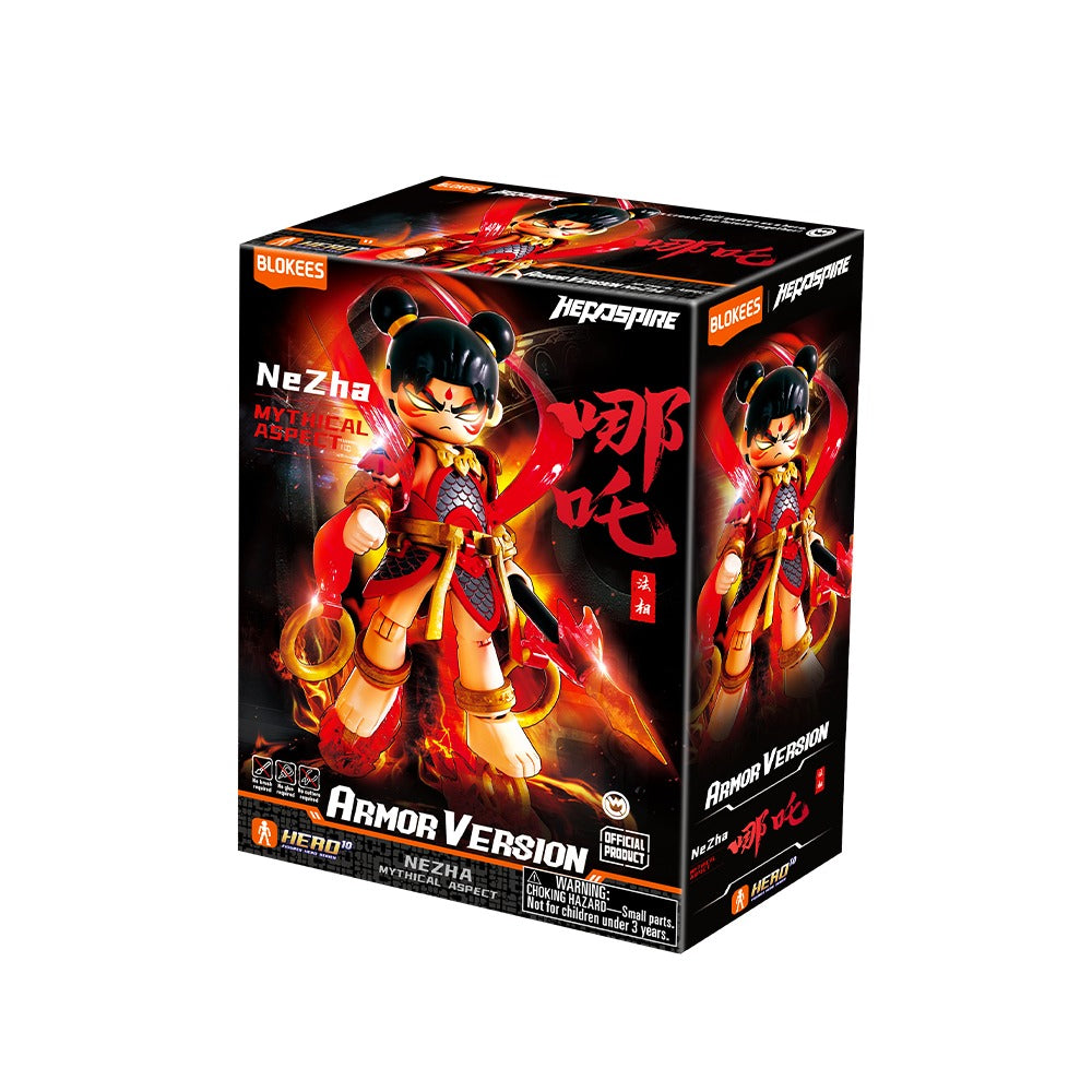 Blokees Hero Infinity Armor Version AMV08 Nezha (Mythical Aspect) Model Kit