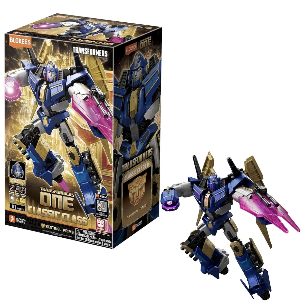 Blokees Transformers Classic Class 14 Sentinel Prime Model Kit
