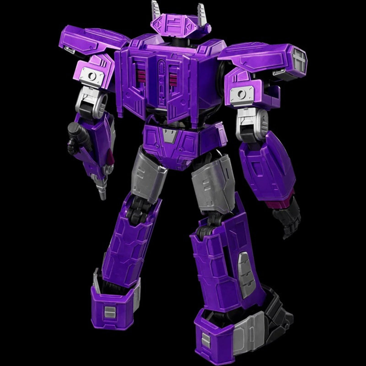 Blokees Transformers One Shockwave Classic Class Action Figure – 86 PCS Construction Kit, Collectible Decepticon Model Toy for Kids & Adults, STEM Building Set