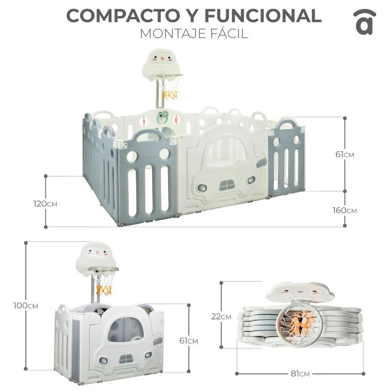 Asalvo Park Montesorri Activities Center 160 x 120 cm, 6 Months to 6 Years