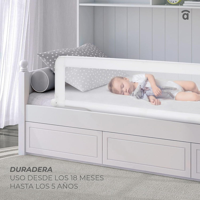 Asalvo Safety Bed Rail for Children 150 cm. 2 in 1 Owl – Folding with Adjustable Strap