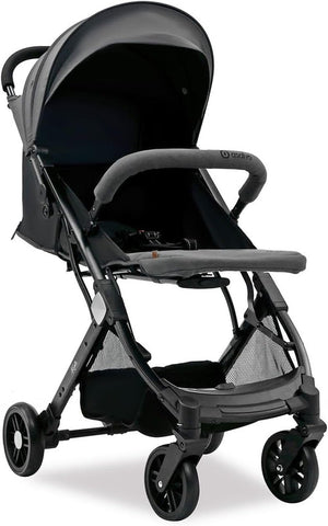 Asalvo Kubic 2 Travel Stroller Grey, Lightweight, One-Hand Fold, 0-4Y