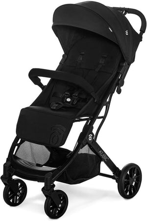 Asalvo Kubic 2 Travel Stroller Black, Lightweight, One-Hand Fold, 0-4Y