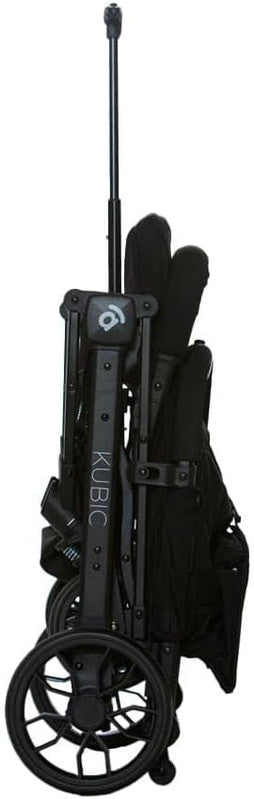 Asalvo Kubic 2 Travel Stroller Black, Lightweight, One-Hand Fold, 0-4Y