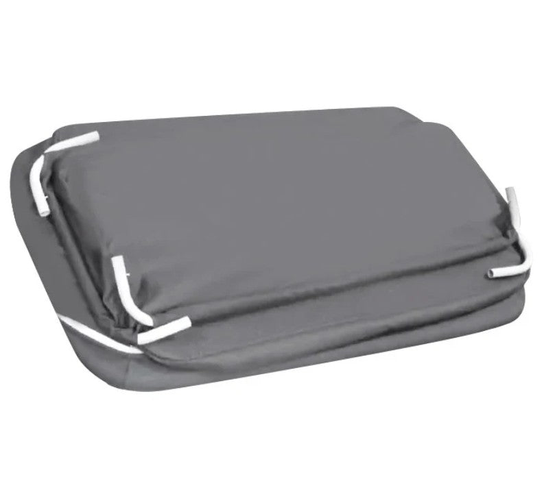 Asalvo Smart 2-in 1 Co-Sleeping Mini Crib & Bed with Mattress - Grey, - 0-6 months
