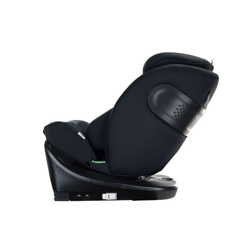Asalvo Austen 360° Rotating Car Seat 3 Black, i-Size, ISOFIX and Top Tether, Black - 0-12 years