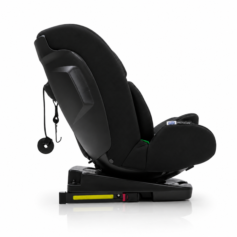 Asalvo Protocare 360° Rotating i-Size Car Seat with ISOFIX, Grey, Rear & Forward Facing