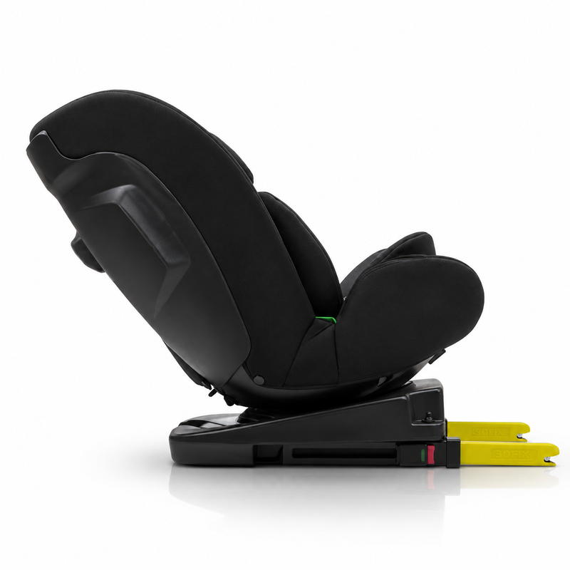 Asalvo Protocare 360° Rotating i-Size Car Seat with ISOFIX, Grey, Rear & Forward Facing