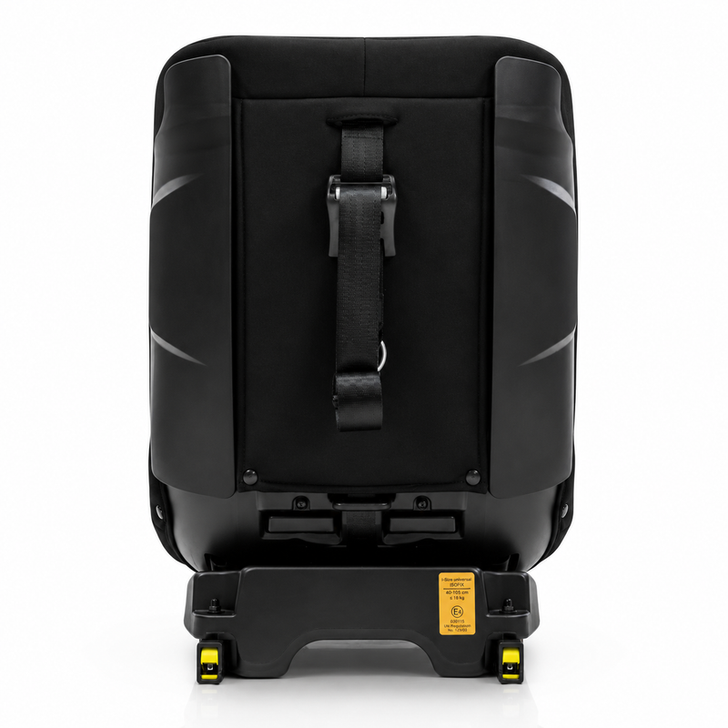 Asalvo Protocare 360° Rotating i-Size Car Seat with ISOFIX, Grey, Rear & Forward Facing