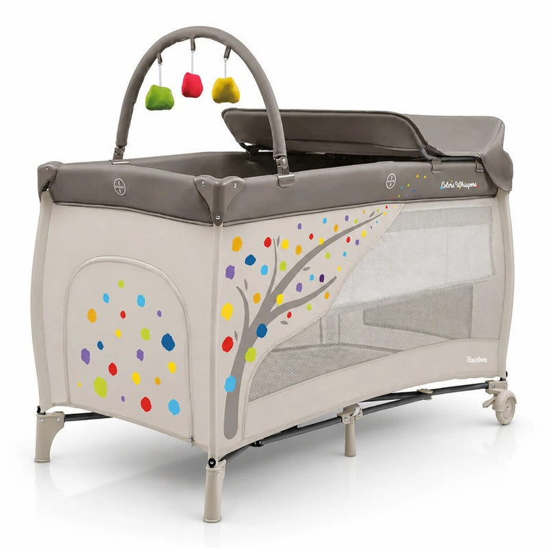 Asalvo Completa Travel Crib Tree, 3-in-1, Cradle, Playard & Changing Table - 0-months to 15 kg.