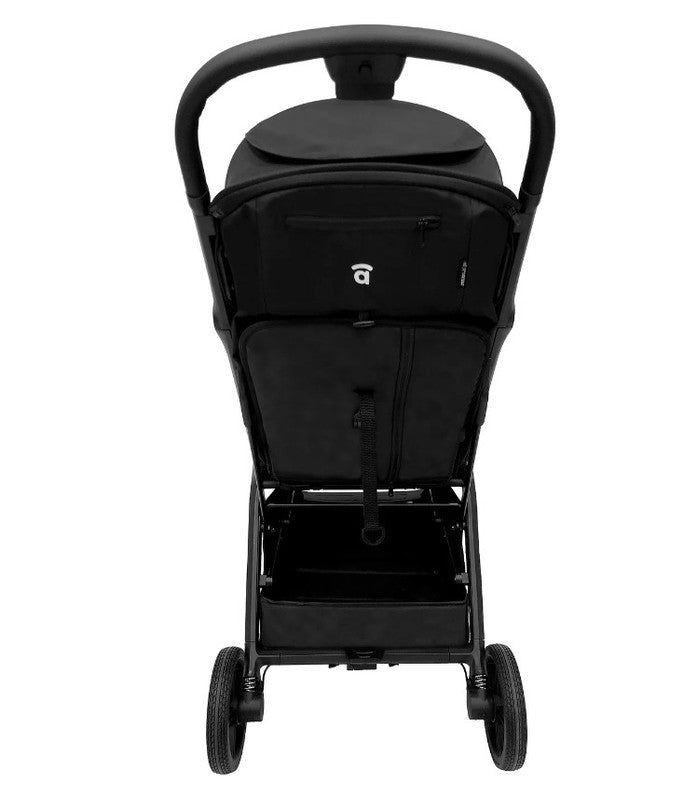 Asalvo Doha Stroller Black, One-click Fold, Lightweight & Compact - 0-4 years