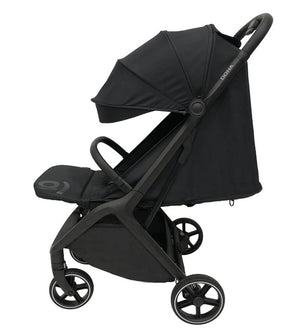 Asalvo Doha Stroller Black, One-click Fold, Lightweight & Compact - 0-4 years