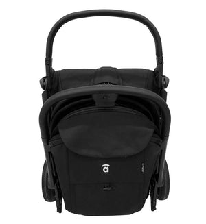 Asalvo Doha Stroller Black, One-click Fold, Lightweight & Compact - 0-4 years
