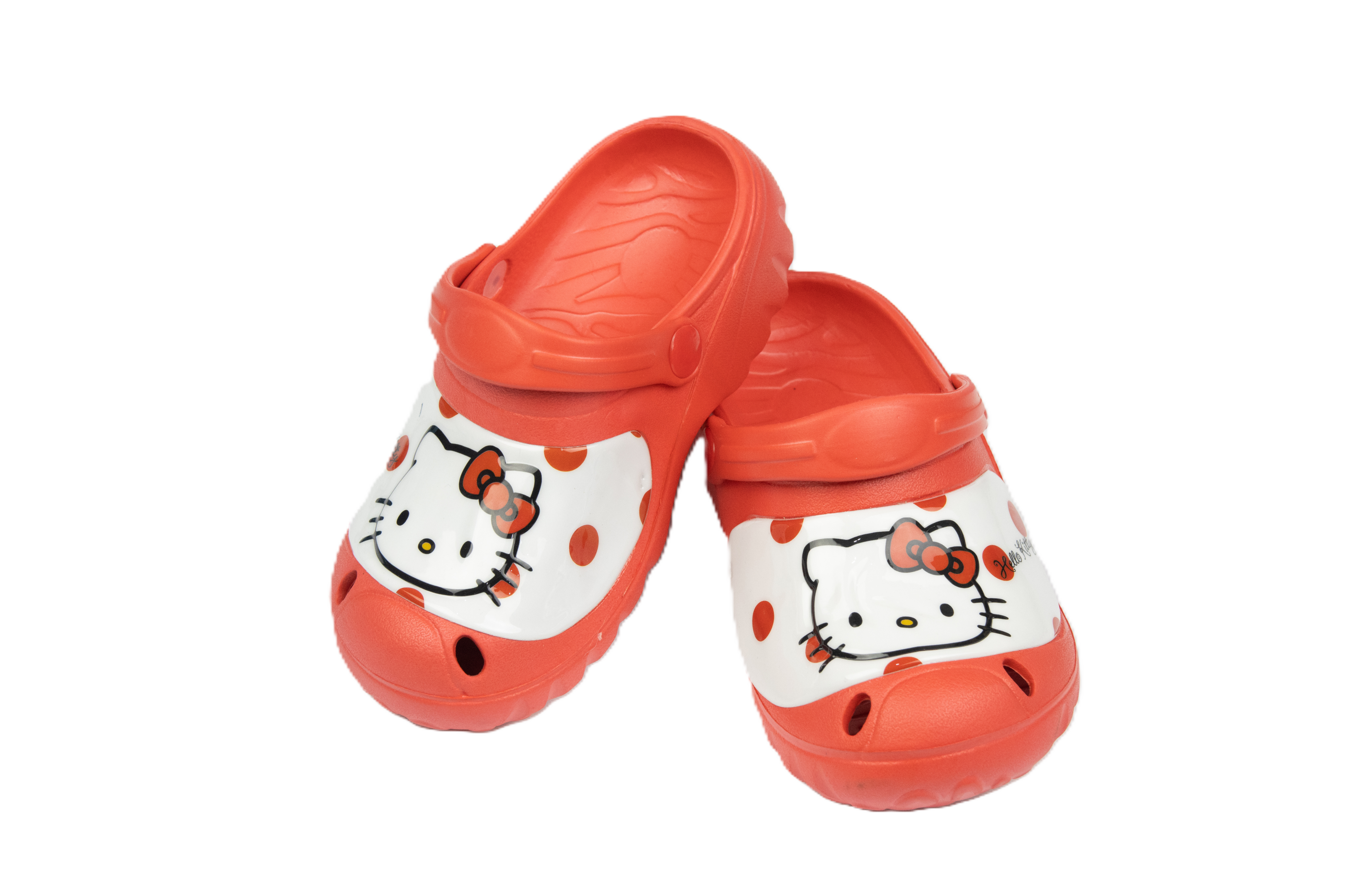 Hello Kitty Kids Clogs With Lightweight Comfort And Durable Design – Red