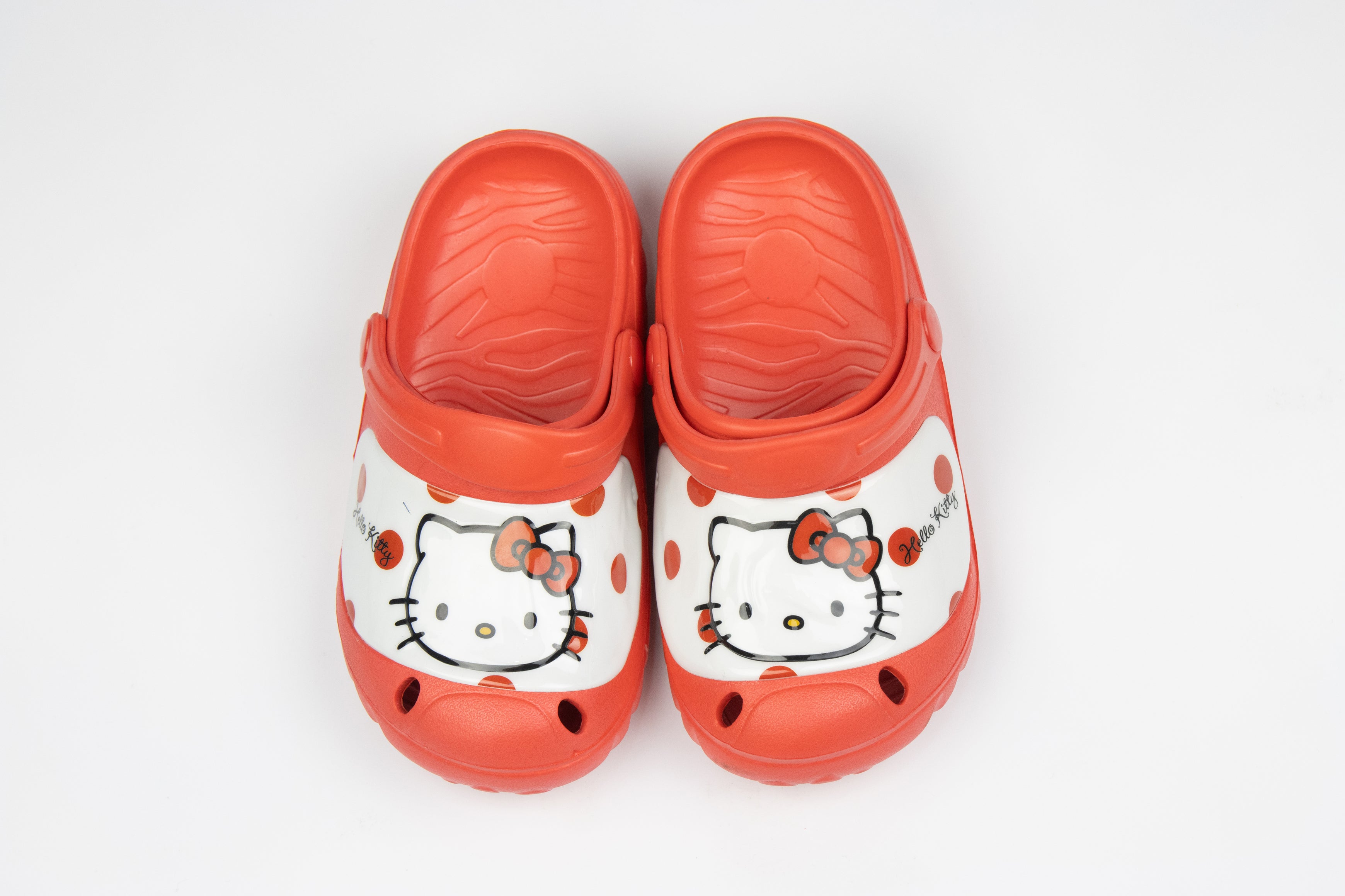 Hello Kitty Kids Clogs With Lightweight Comfort And Durable Design – Red