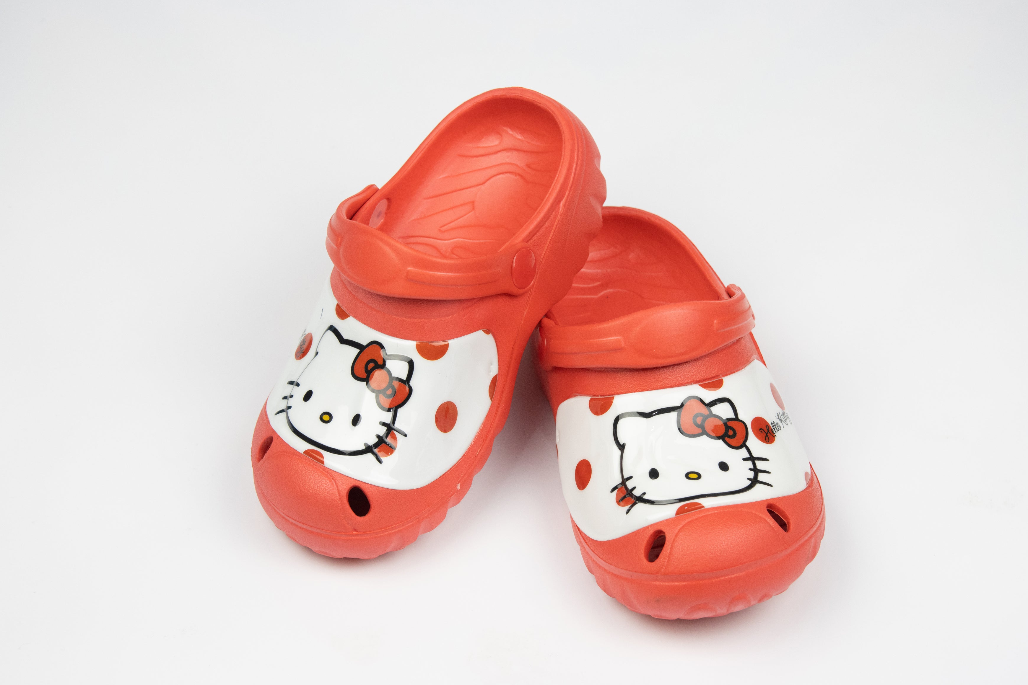 Hello Kitty Kids Clogs With Lightweight Comfort And Durable Design – Red