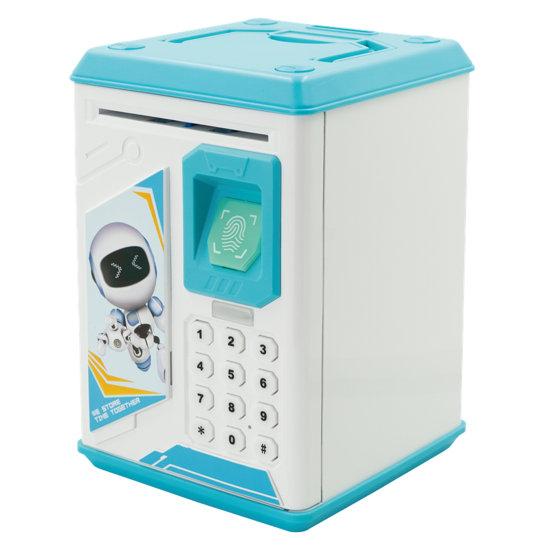 Volkano Kids Robo Vault series Kids Money Saving Vault - Blue - Image 2