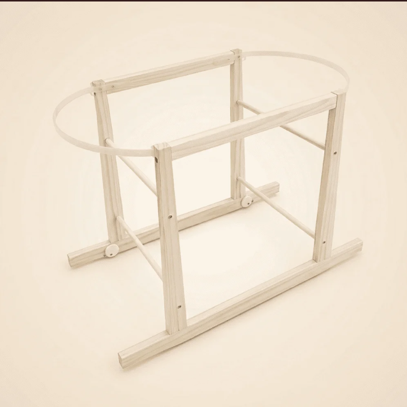 Wooden Moses Basket Stand