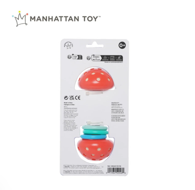 Toadstool Twist N Shake Toy by Manhattan Toy 0m+