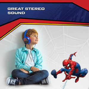 Spider-Man Auxiliary Headphone with Stickers - Image 5