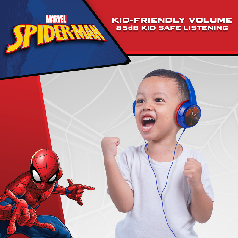 Spider-Man Auxiliary Headphone with Stickers - Image 7