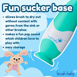 BabySonic Teal Electric Toothbrush 0-3 yrs
