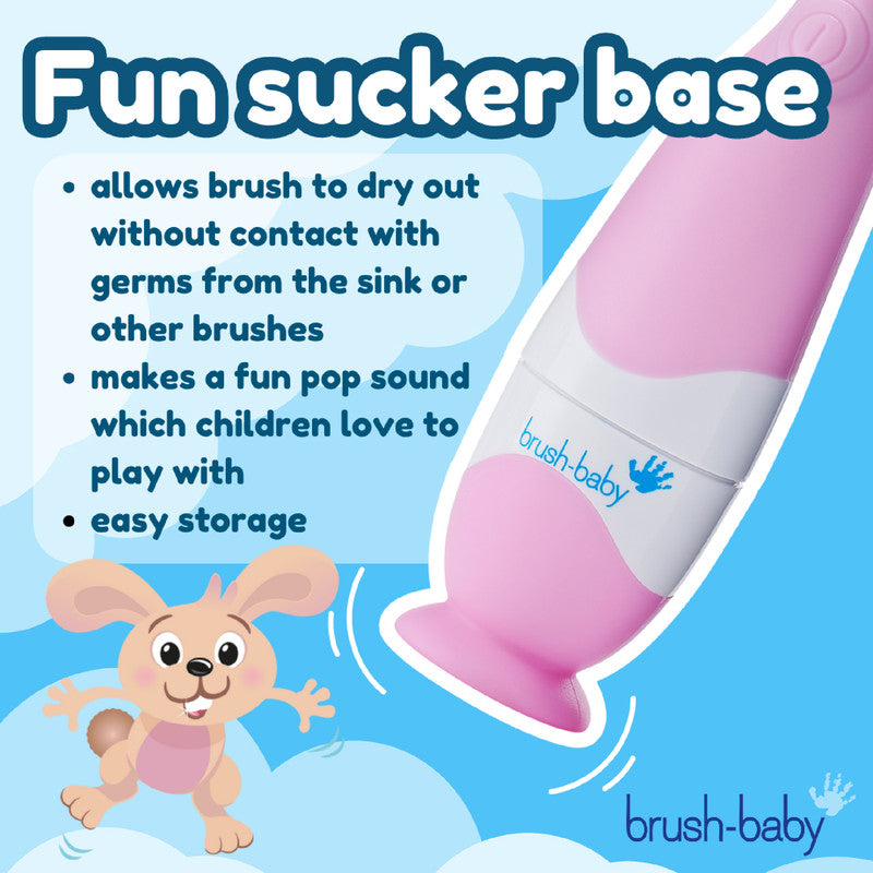 BabySonic Pink Electric Toothbrush 0-3 yrs