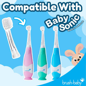 BabySonic Replacement Brush Heads 18-36 mths (4 Pack)