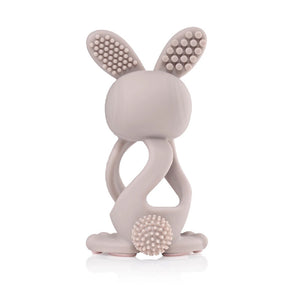Bobbie Bunny Teether 3D Cappuccino