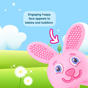 Bobbie Bunny Teether 3D Cappuccino