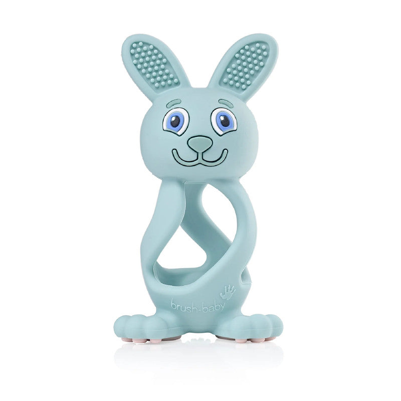 Bobbie Bunny Teether 3D Eucalyptus