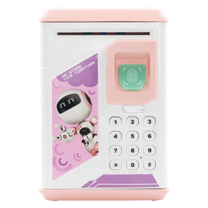 Volkano Kids Robo Vault series Kids Money Saving Vault - Pink - Image 2