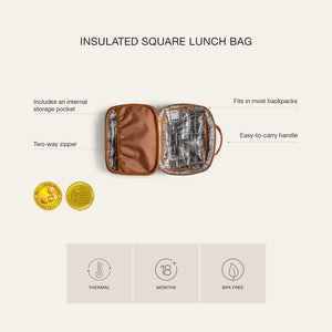 Insulated Square Lunch Bag