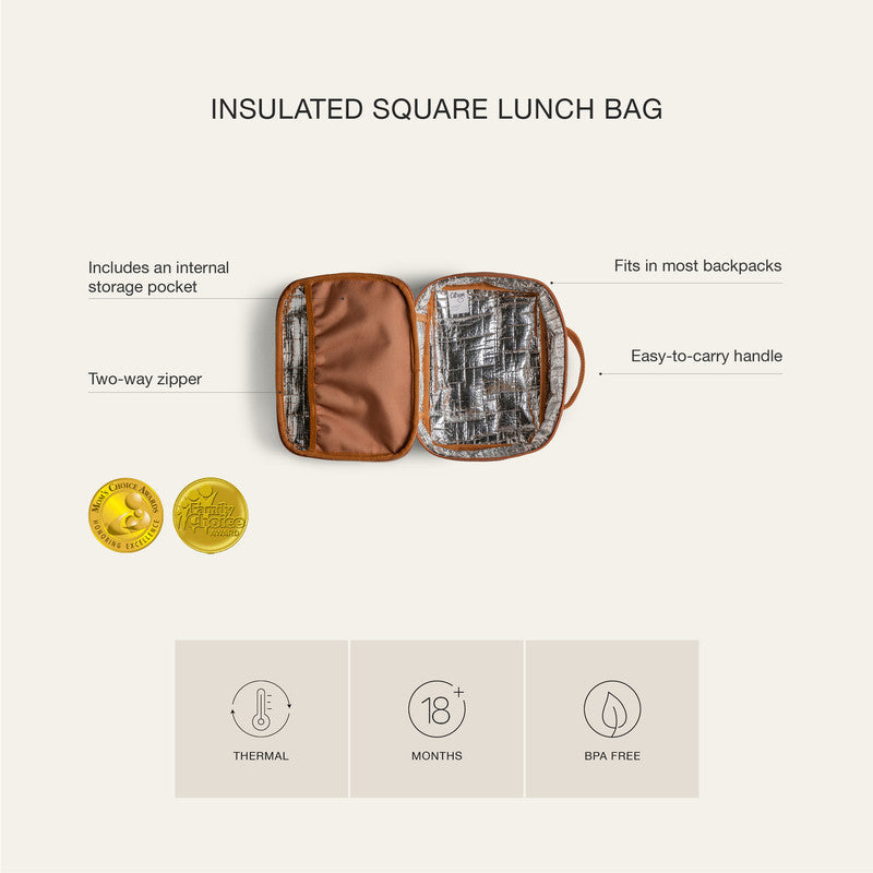 Insulated Square Lunch Bag