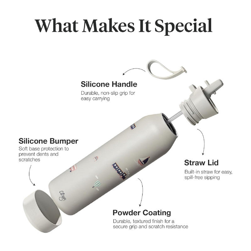 Small Water Bottle - 350ml - Vehicles