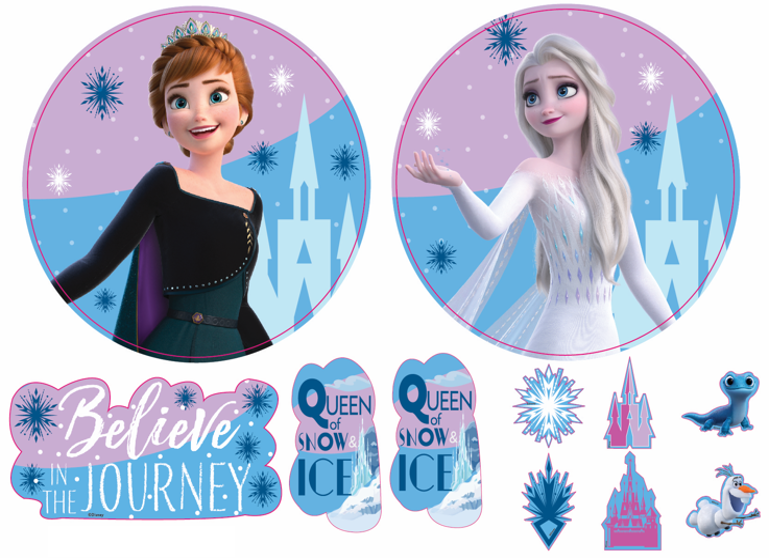 Auxiliary Headphones with Stickers - Frozen - Image 8