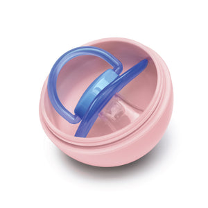 Melii Pacifier Pod, BPA Free Pacifier Holder Case Pink