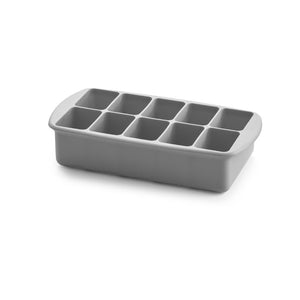 Melii Silicone Baby Food Freezer Tray 2 oz Grey
