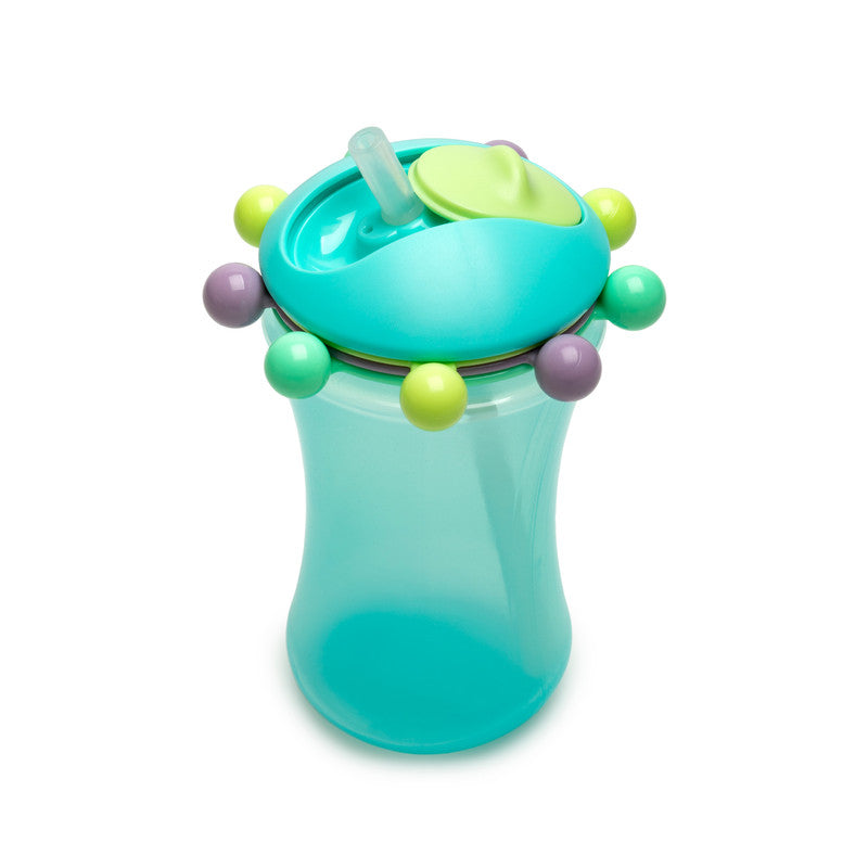 Melii Abacus Straw Sippy Cup Turquoise 340 ml
