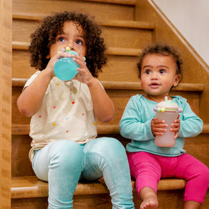 Melii Abacus Straw Sippy Cup Turquoise 340 ml