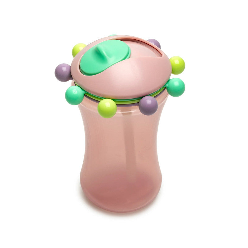 Melii Abacus Straw Sippy Cup Pink 340 ml