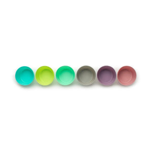 Melii Rainbow Silicone Food Cups 2.8 oz