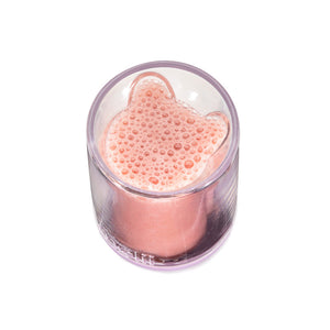 Melii Double Walled Bear Plastic Cup Purple & Pink 145ml 2 pcs