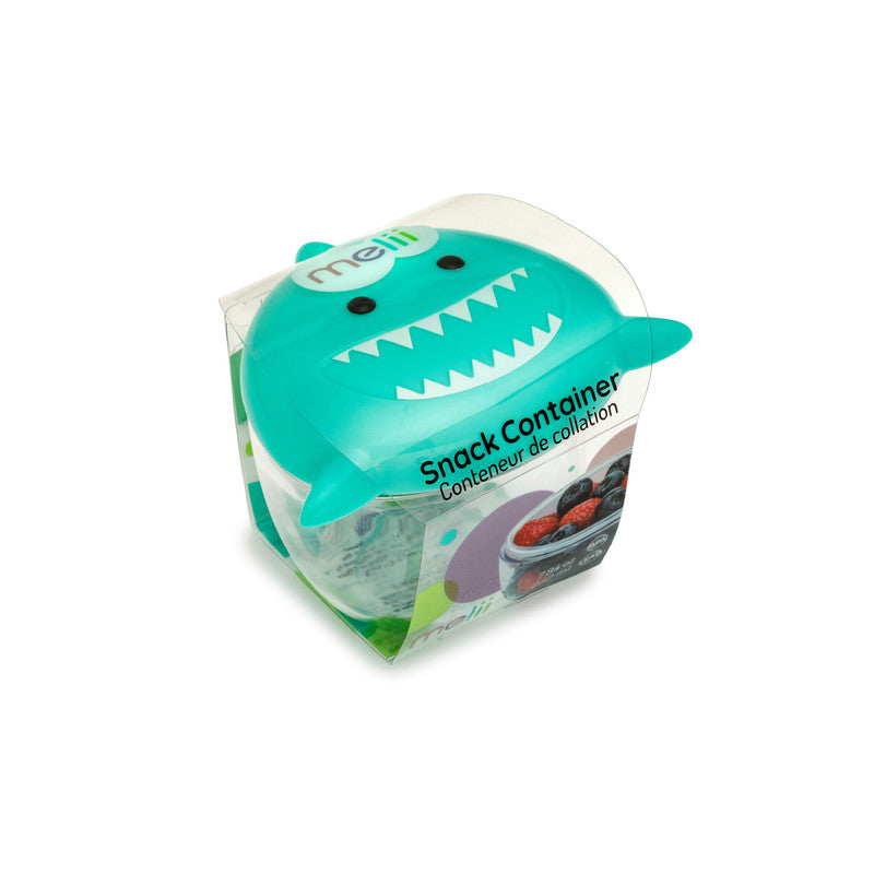 Melii Snack Container Turquoise Shark