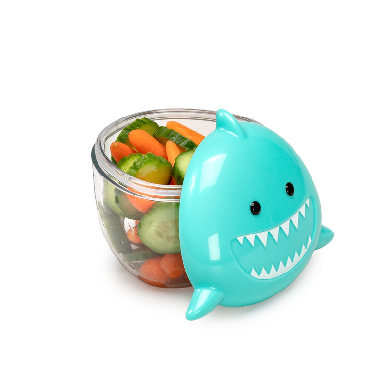 Melii Snack Container Turquoise Shark