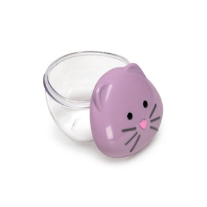 Melii Snack Container Purple Cat