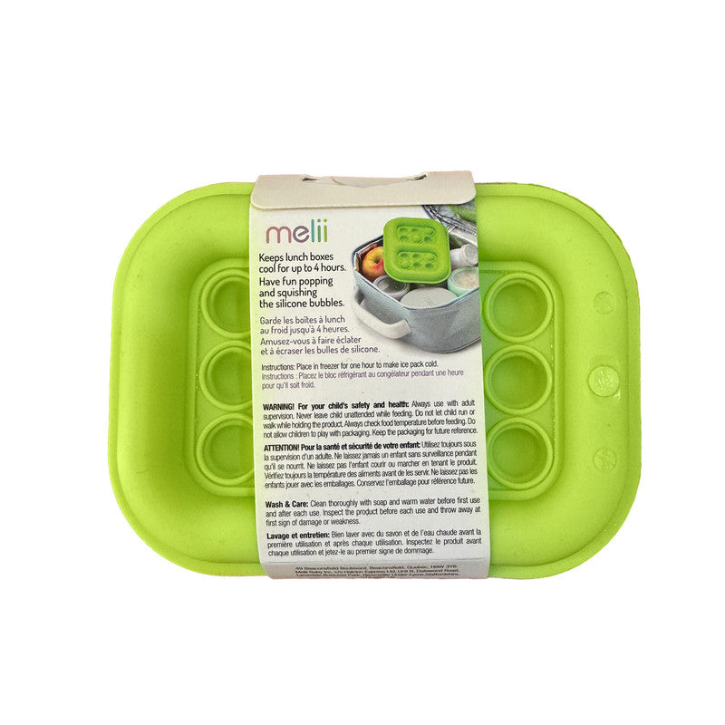 Melii Silicone Pop-It Ice Pack (Turquoise & Mint) 2 pcs