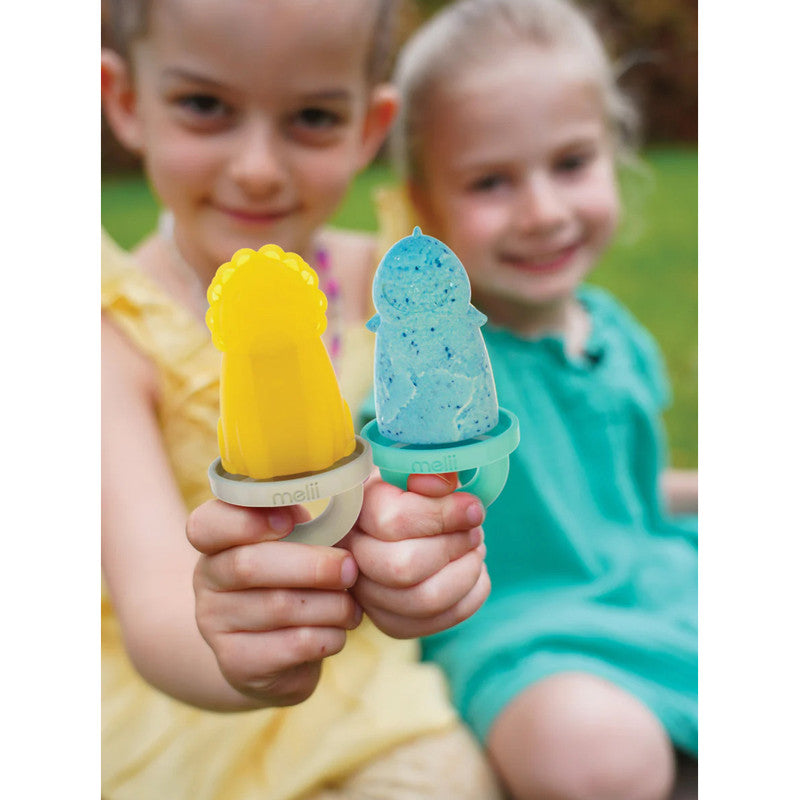 Melii Animal Ice Pops with Tray 6 Piece