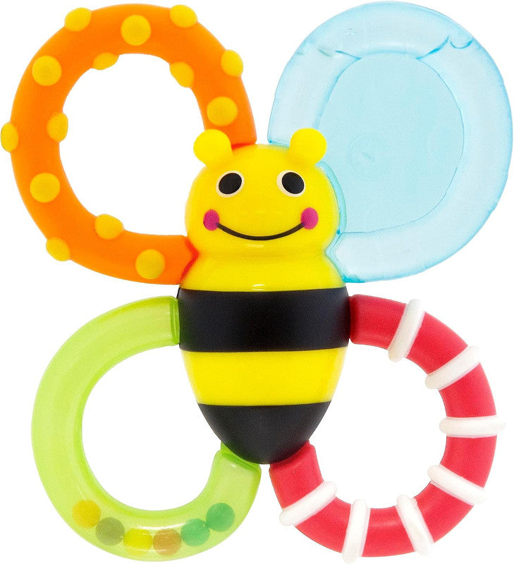 Sassy Bumble Bites Baby Teether Rattle, 3 Months+